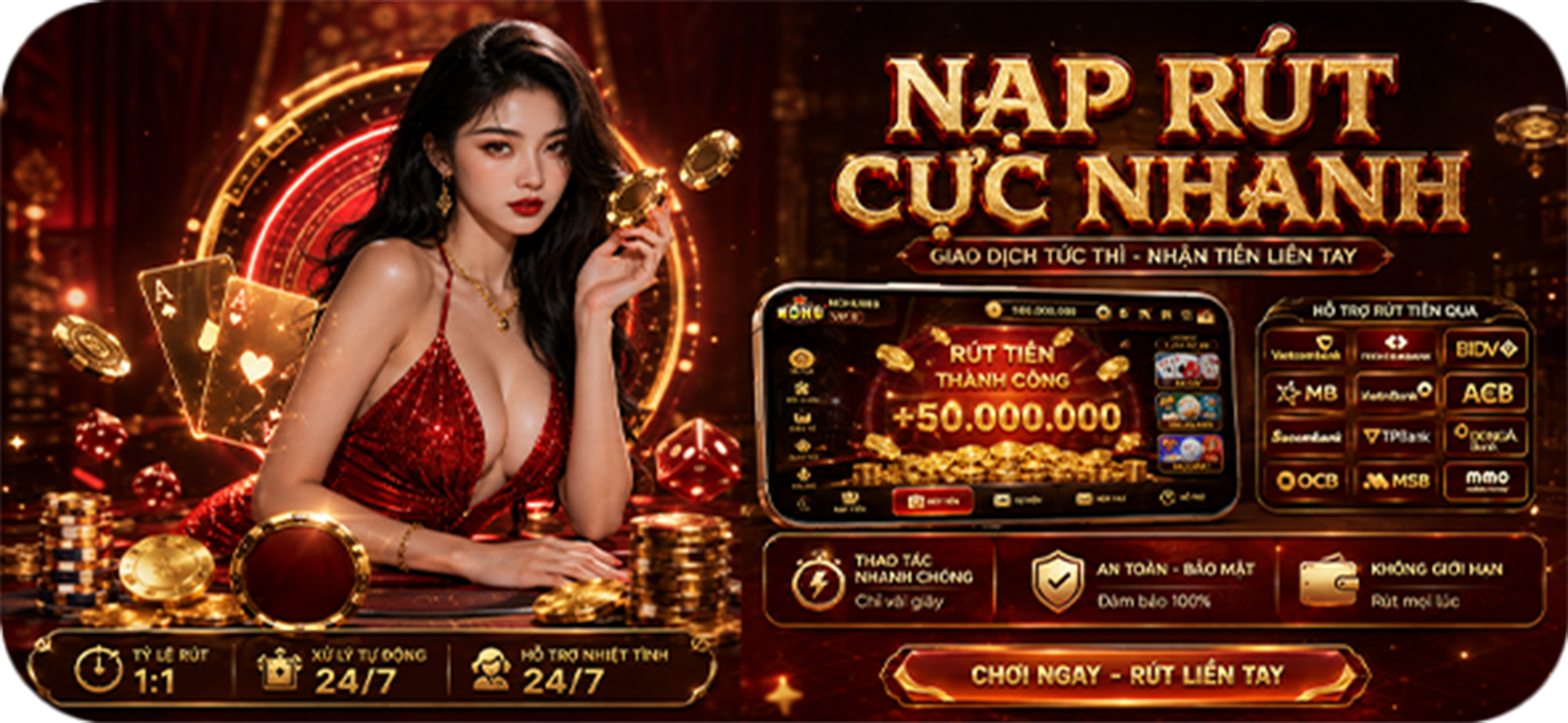 Nạp rút cực nhanh